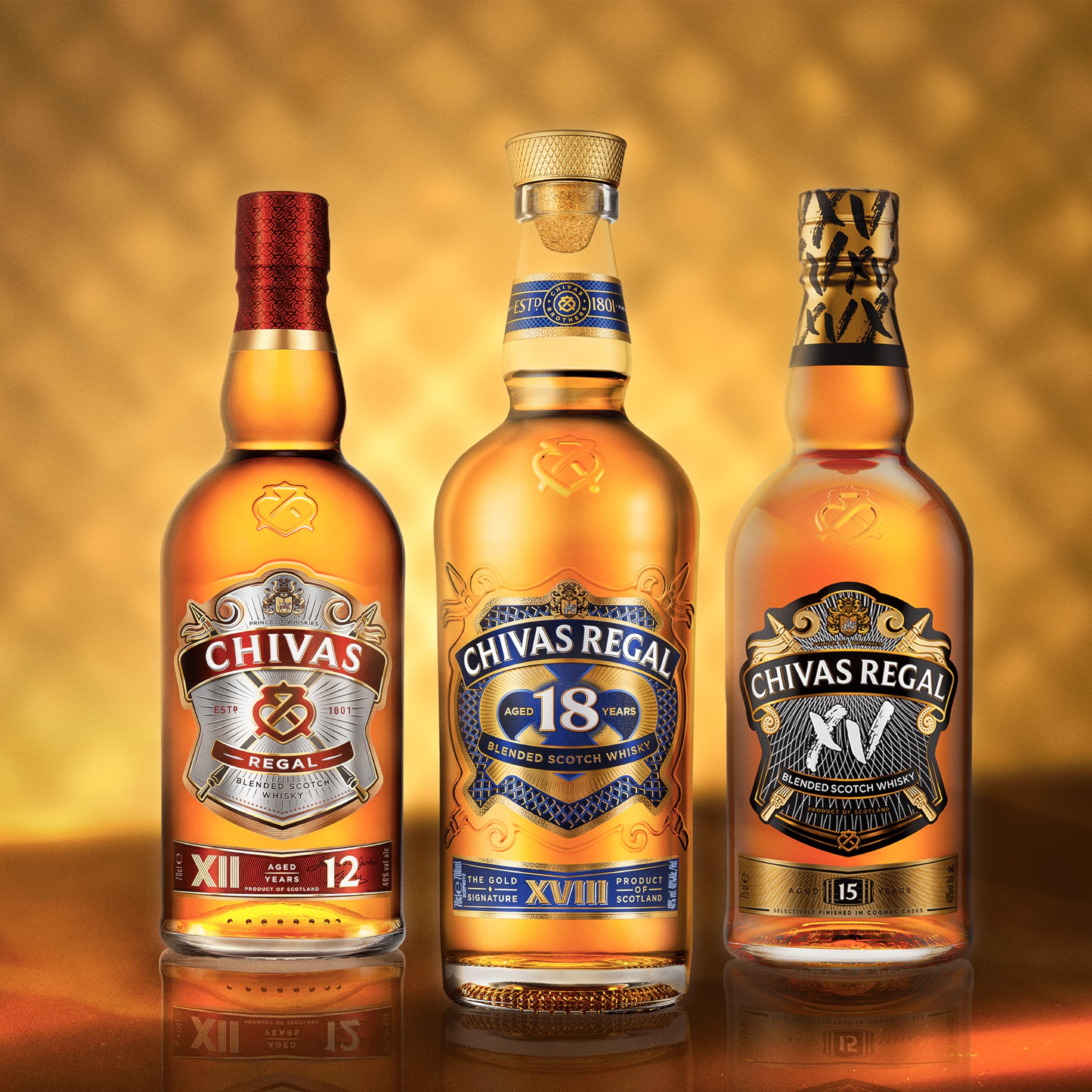 CHIVAS REGAL XV Whisky Ecossais - 40%, 70cl