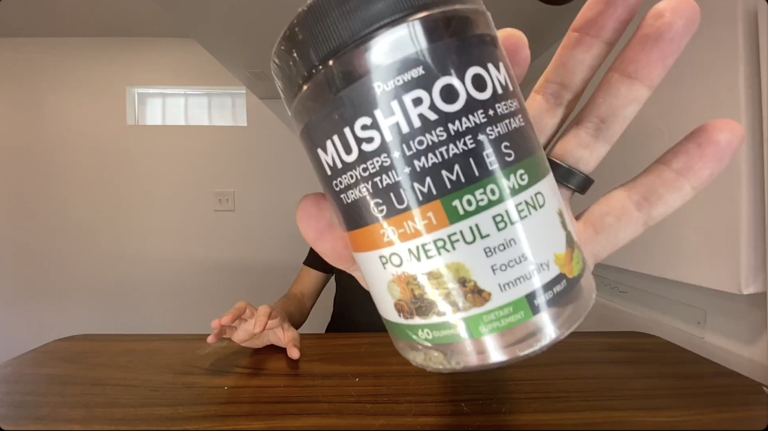 TASTE TEST Purawex 20 in 1 Mushroom Complex Vitamin Gummies