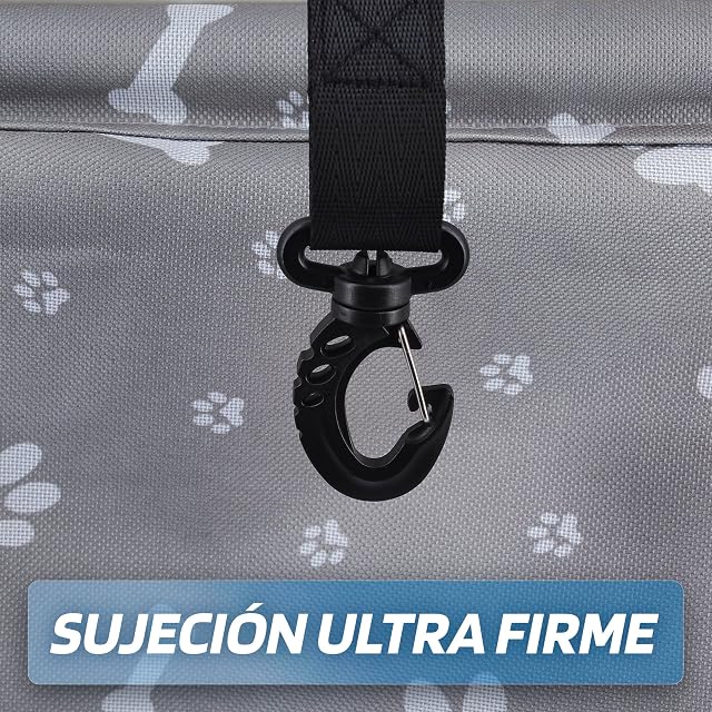 Foto 6 de 6 de S SUMEX Protector de Asiento de Coche para Mascota Asiento de Coche Seguridad para Perros Gatos Estructura…