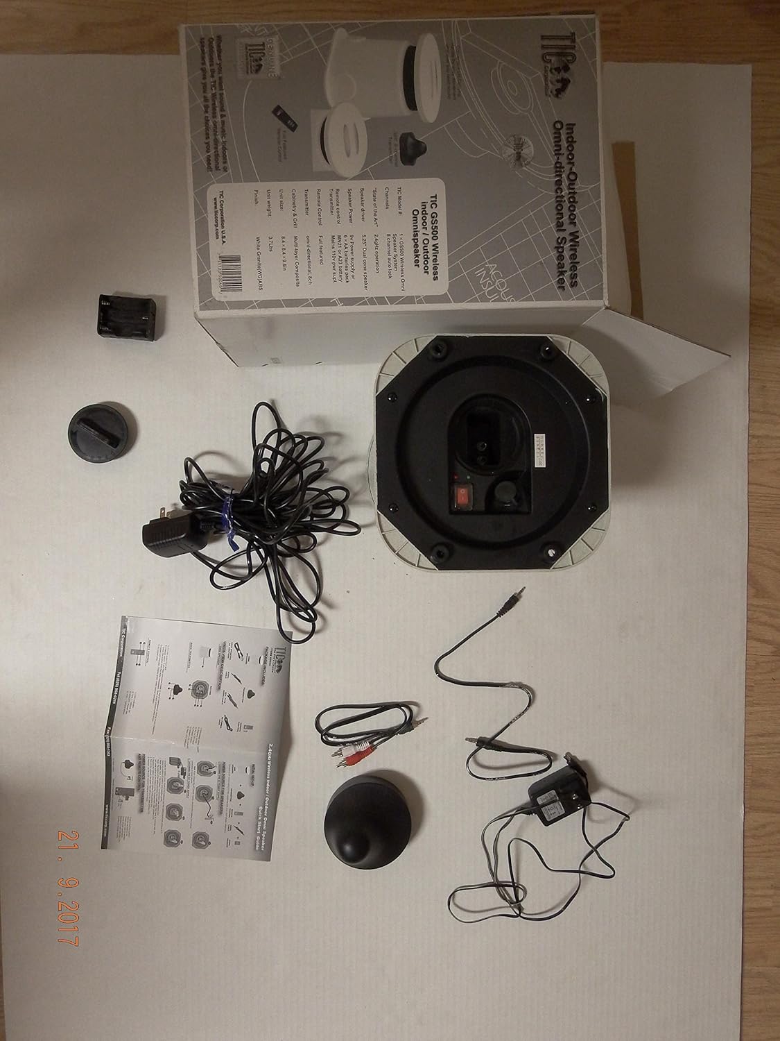 TIC Gs500 Indoor/Outdoor Wireless Omnispeaker System