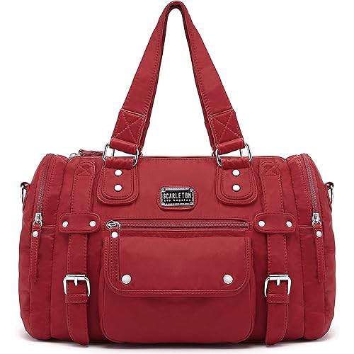 Scarleton Purses for Women Large Hobo Bags Satchel Handbags for Women Top Handle Shoulder Bag Tote Vegan Leather, H1485