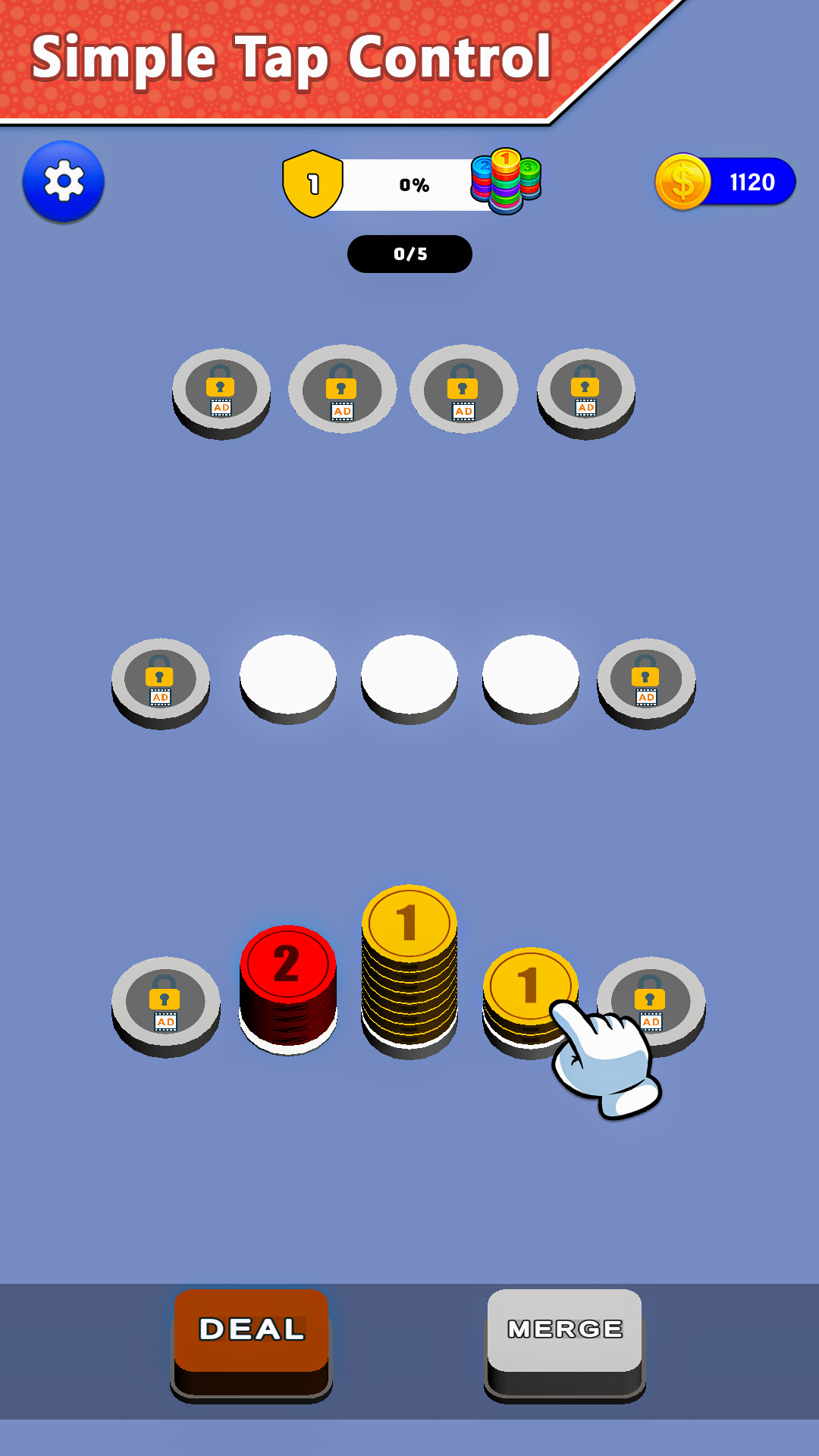 Coin Sort Merge Puzzle Master 3D: Build Stacks, Match & Sorting Coins ...