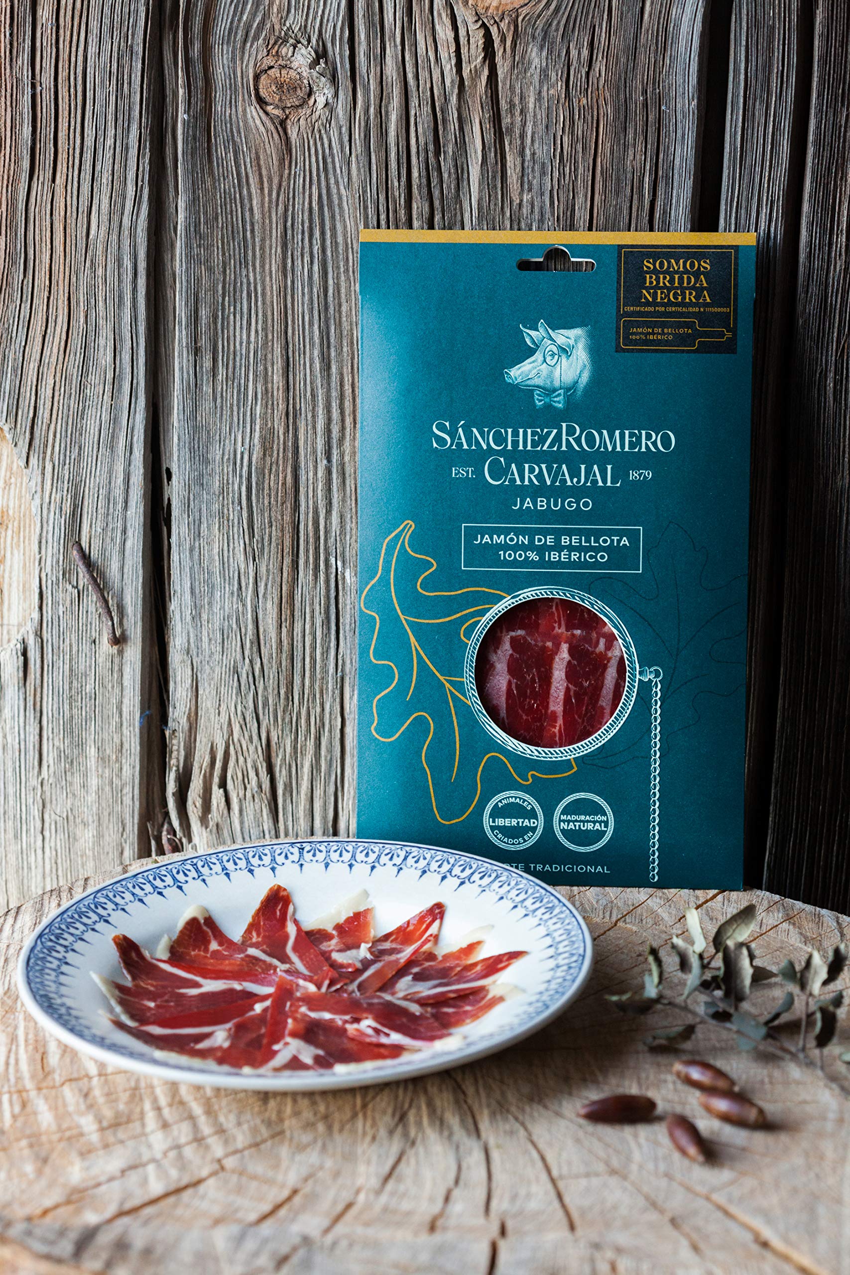Sánchez Romero Carvajal Jamón Ibérico Loncheado 70g