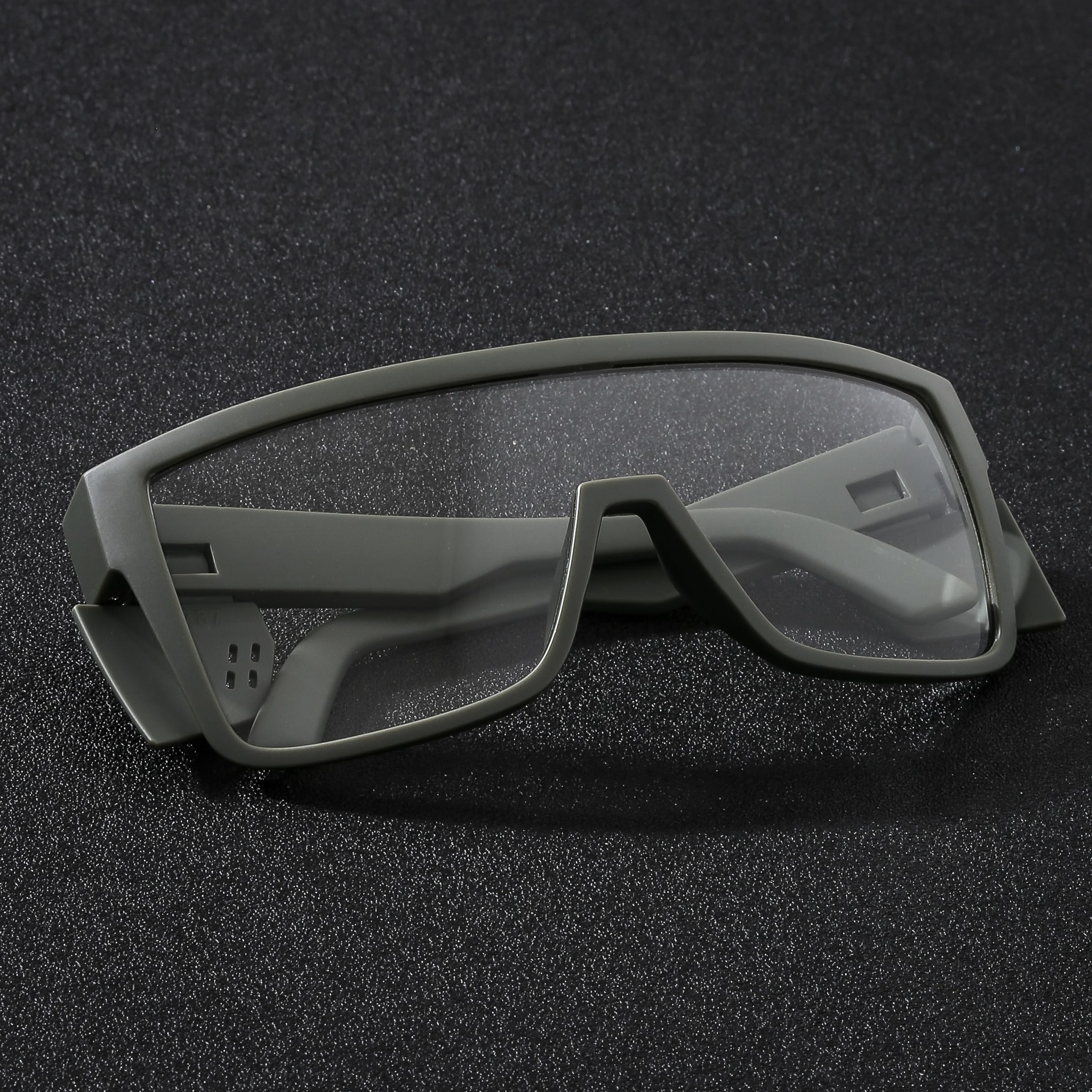 Lunettes de sécurité photochromiques de transition UV400 - Verres gris clair à gris foncé ANSI Z87 - Approuvées contre les chocs
