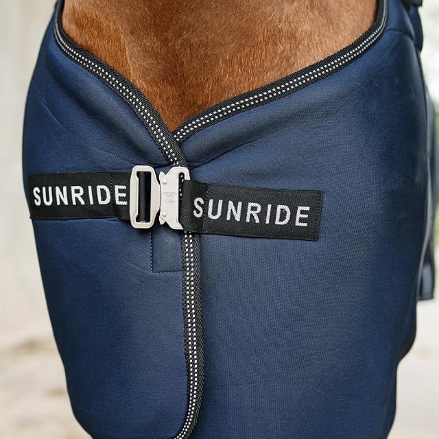 Foto 6 de 8 de SUNRIDE Manta de cuadra & bajomanta 2en1 50g (UltraDry) - Ideal para Entretiempo & temperaturas Variables