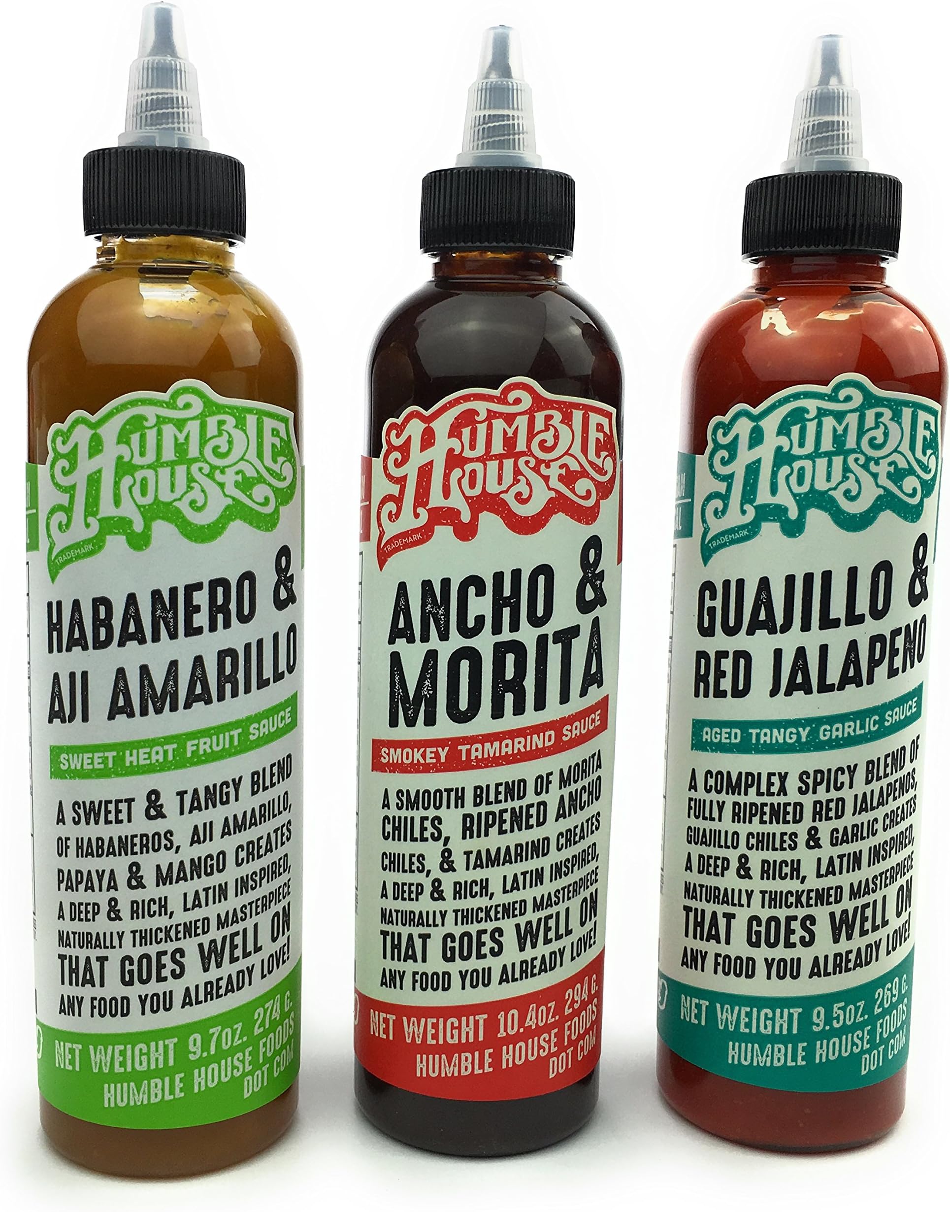 Humble House Sauce Variety Pack 9.7 oz (Pack of 3)