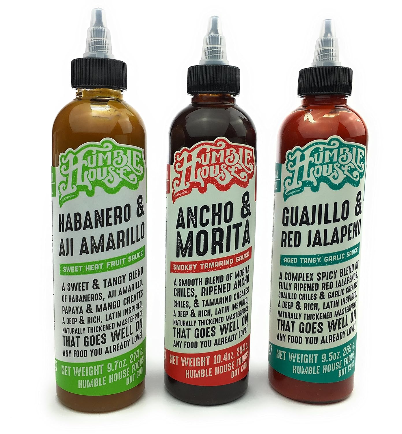 Humble House Sauce Variety Pack 9.7 oz (Pack of 3)