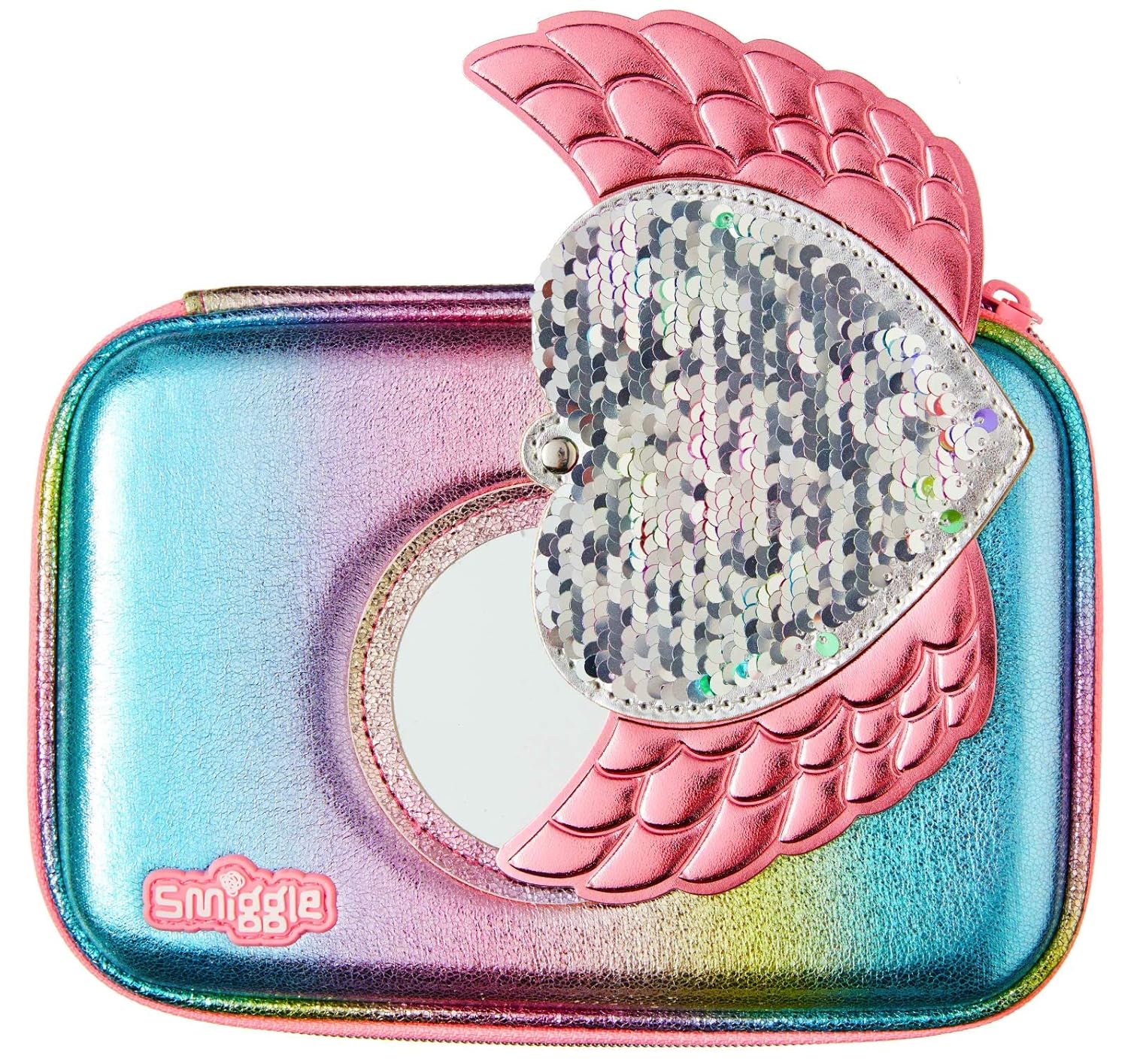 Smiggle Glitz Mirror Hardtop Pencil Case Amazon.in Office Products