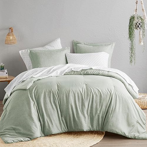 Miniatura 1 de Comfort Spaces Juego de edredón King de 3 piezas (1 edredón de microfibra y 2 fundas), edredón suave para todas las estaciones, juego de ropa de