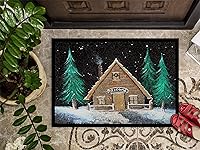 Vista 193 de Caroline's Treasures PJC1117JMAT - Felpudo para puerta delantera de 24 x 36 pulgadas, tapete antideslizante lavable de pelo bajo, 24 x 36 pulgadas