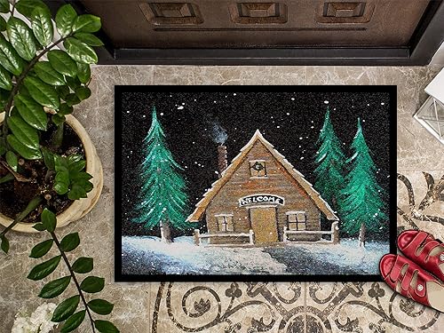 Miniatura 193 de Caroline's Treasures PJC1117JMAT - Felpudo para puerta delantera de 24 x 36 pulgadas, tapete antideslizante lavable de pelo bajo, 24 x 36 pulgadas