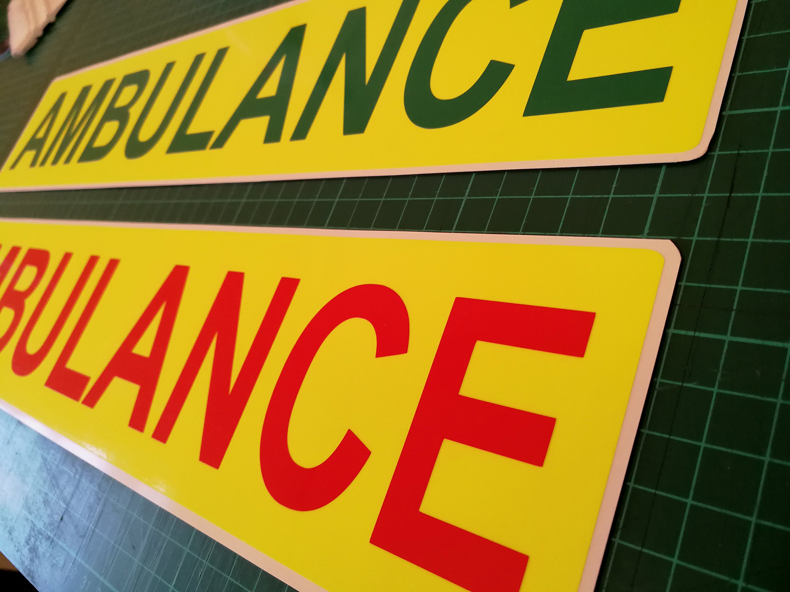 Ambulance Emergency Service Car Front View Stock Vector (Royalty Free