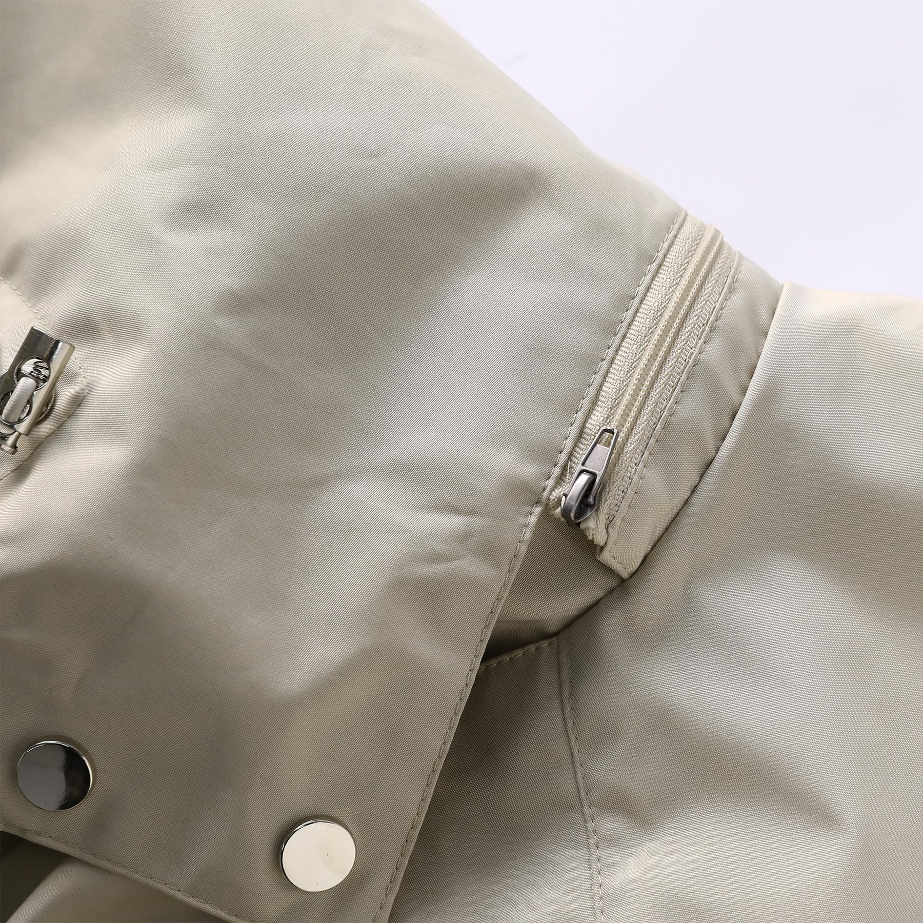 Allthemen Herren Trenchcoat Lang Herbst Mantel Leicht mit Kapuze Jacke | Winddicht, Übergangsjacke, Business Casual, Einreihig, Klassisch Elegant, Coat, Freizeit, Sommermantel