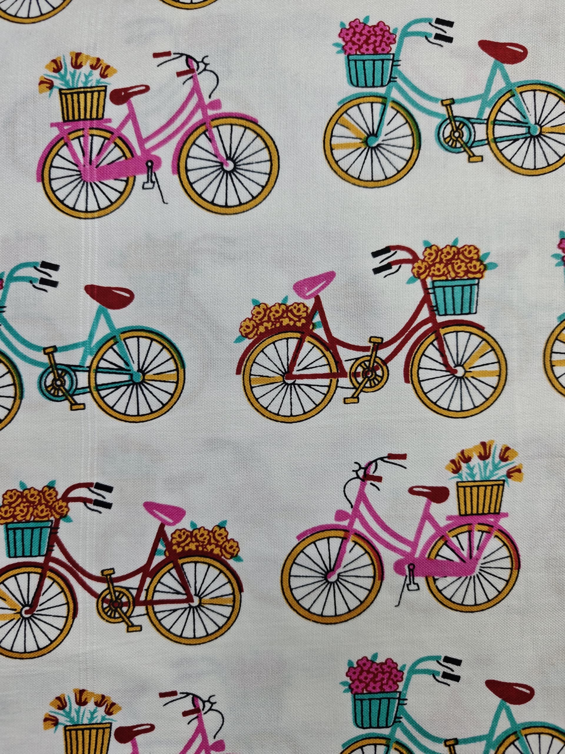 Shawl/All Season Blanket/White/Kids (Bicycle) 1