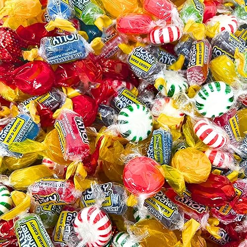 Caramelos duros favoritos de Pascua americanos, surtidos a granel, mezcla de Jolly Ranchers y caramelos antiguos envueltos individualmente, surtido