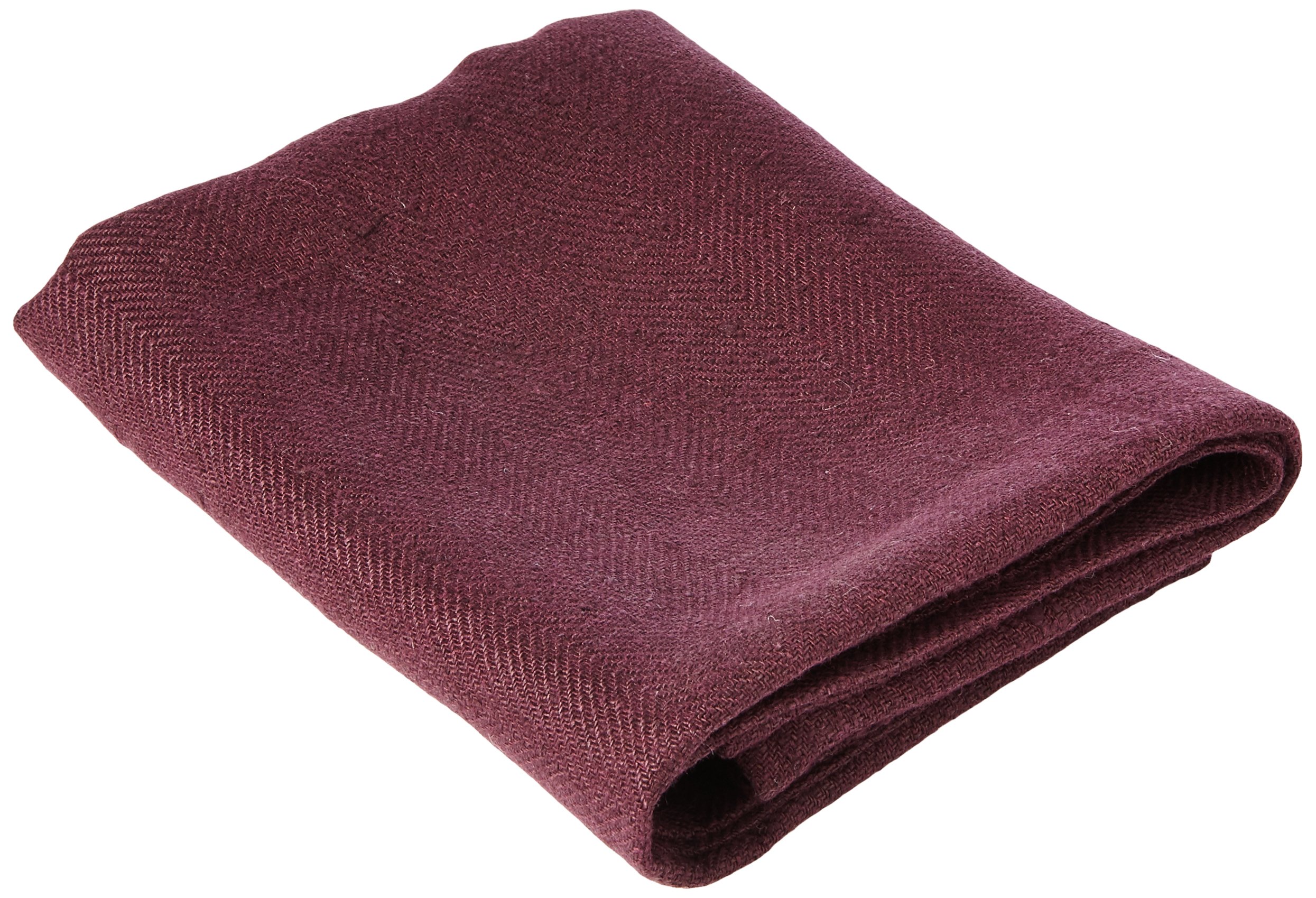 Paños de cocina de lino absorbentes Lara LinenMe, pack de 2 color berenjena