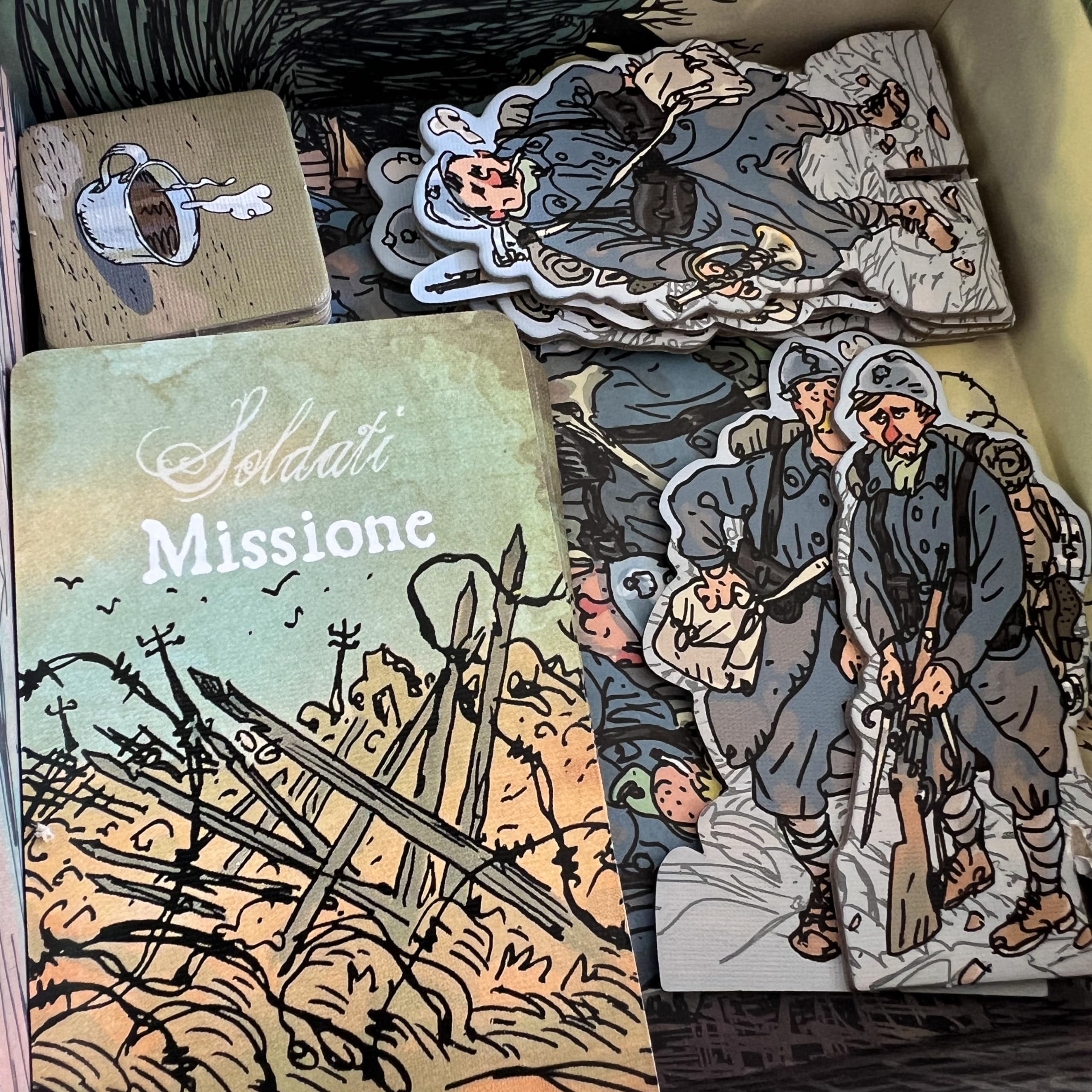 Asmodee Soldati: Agli Ordini! - Espansione Gioco Da Tavolo In Italiano - Collaborativo Sulla Grande Guerra - 3