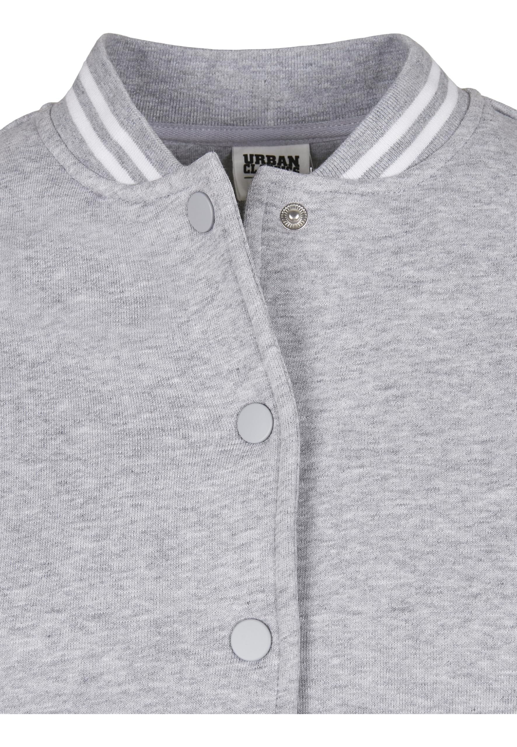 Urban Classics CazadoraTipo universitario Mujer Chaqueta Universitaria negro-blanco