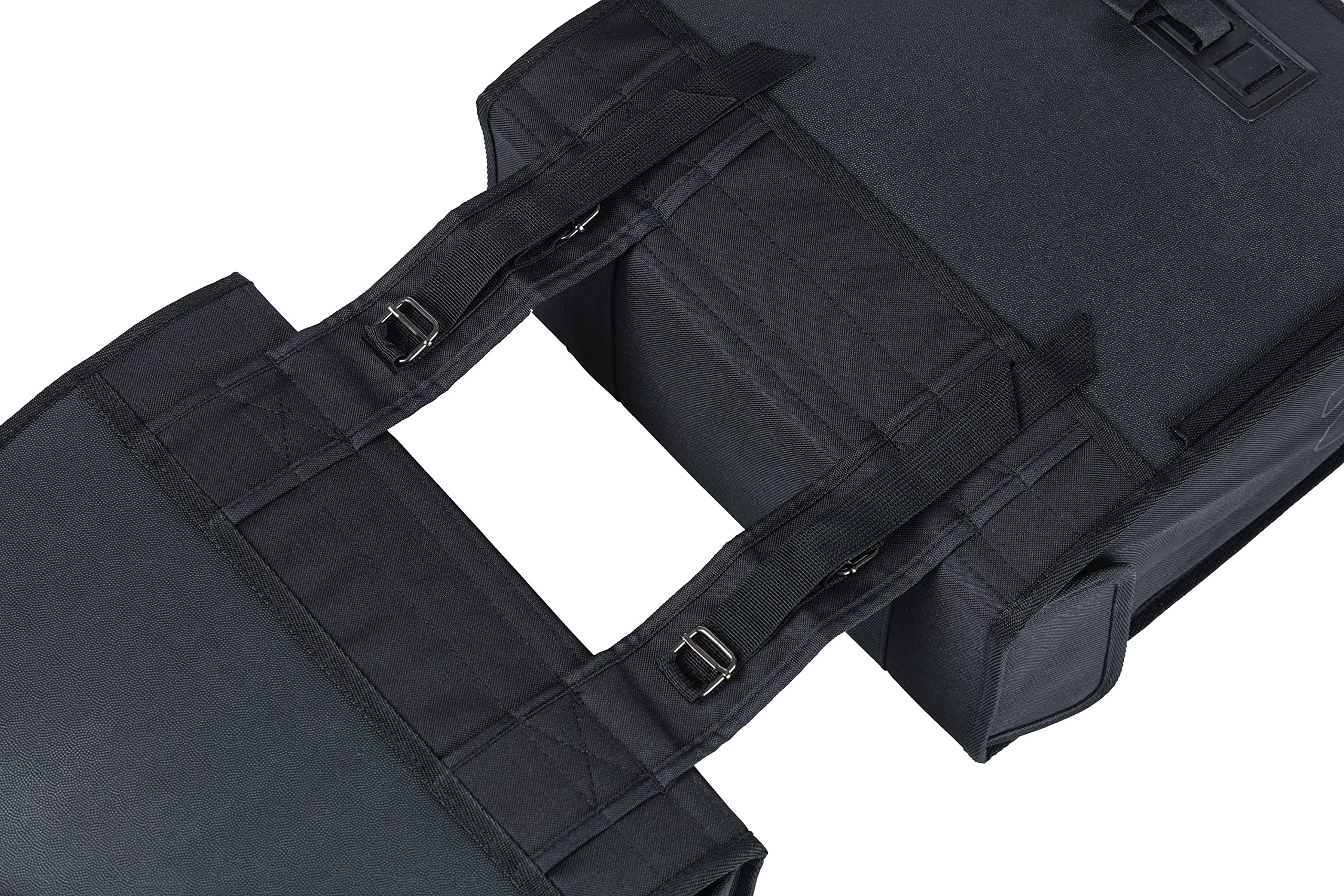 Basil Tour XL, Borsa Doppia per Bicicletta Unisex Adulto, Nero, 35 Litri