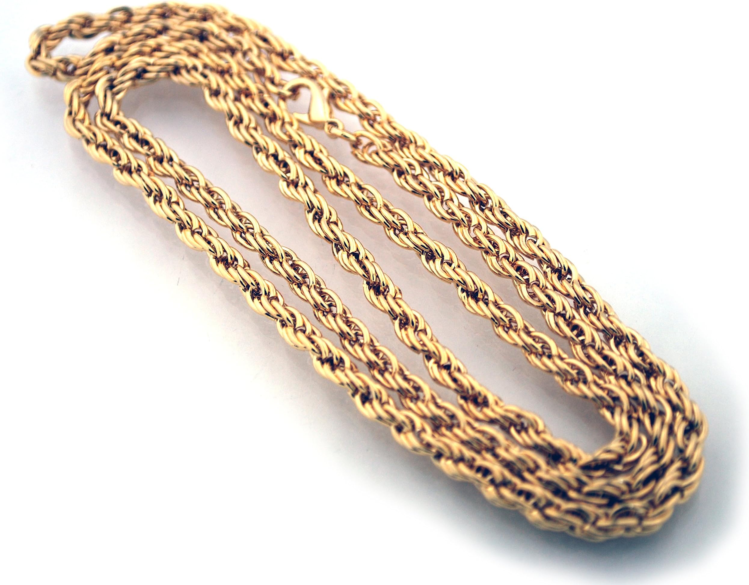 VenerareVaticano Imports Goldtone Rope Style Chain Necklce