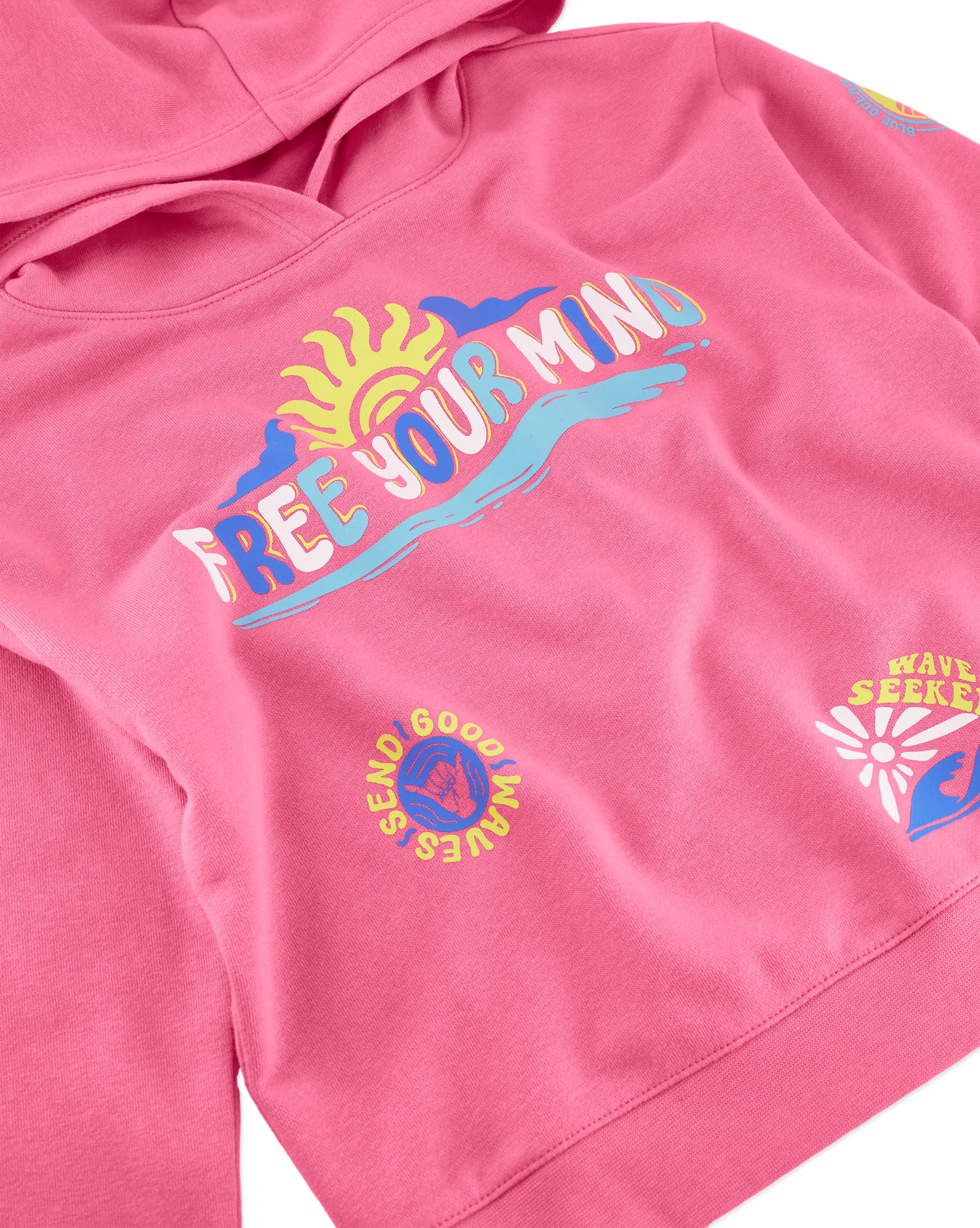Champion Legacy Girl - Graphic Hoodie Felpe con Cappuccio Bambine e Ragazze (Pacco da 1)