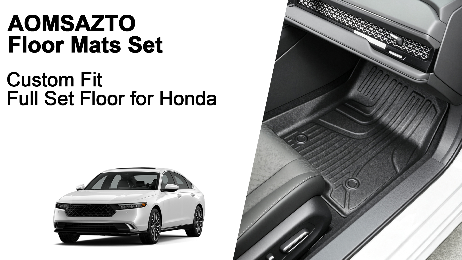 Amazon.com: Floor Mats & Trunk Mat for 2023-2026 Honda Accord
