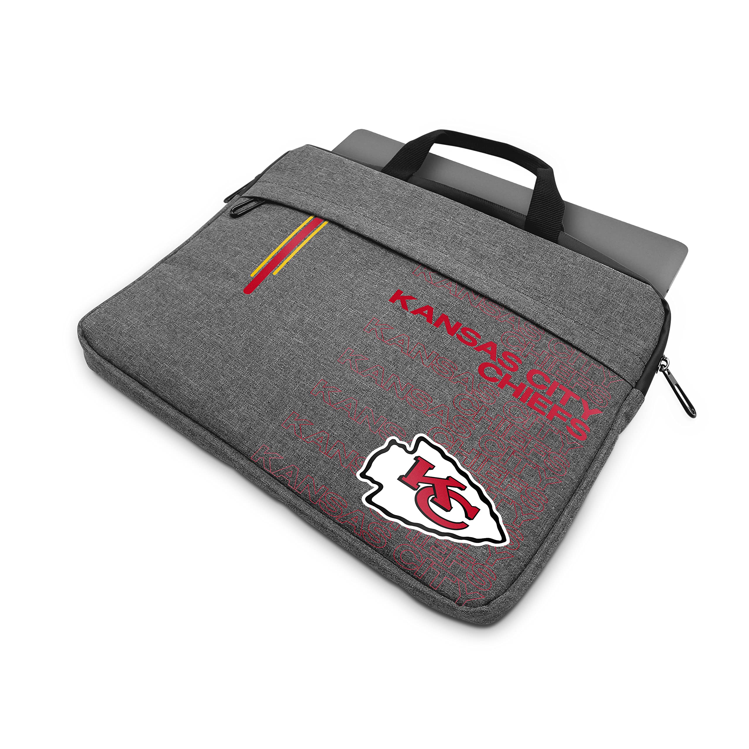 SOAR Unisex's NFL Laptop Case, Charcoal Grey, 13"