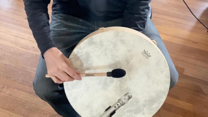 フレームドラムREMO（ バッファロードラム ）16\"×3.5\" Remo Buffalo Drum 16