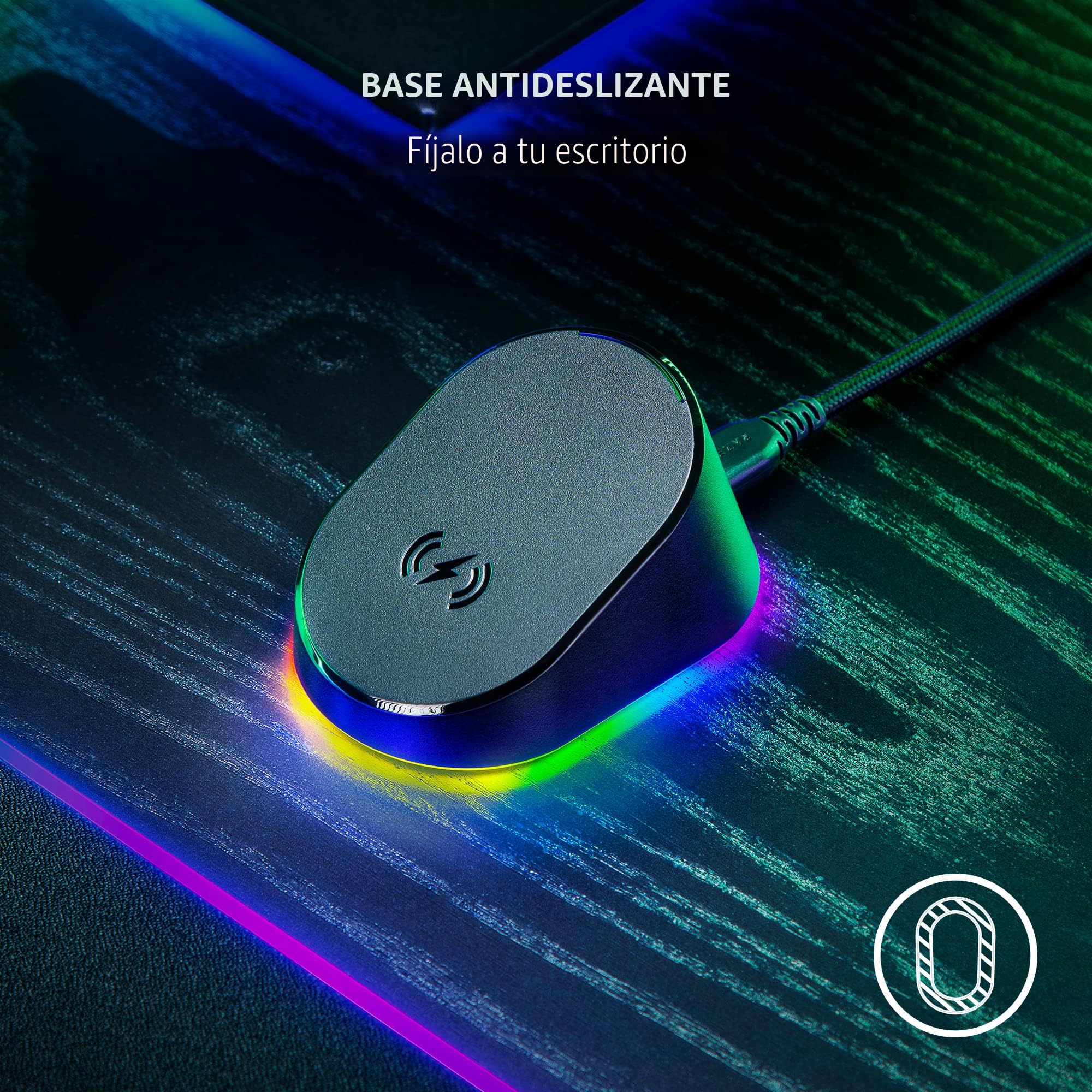 Amazon.com: Razer Mouse Dock Pro con Puck de Carga Inalámbrica