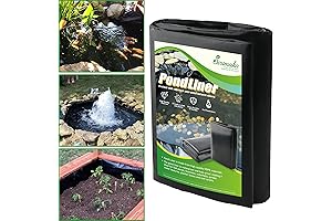 Durable 16 x 20 ft Polyethylene Pond Liner