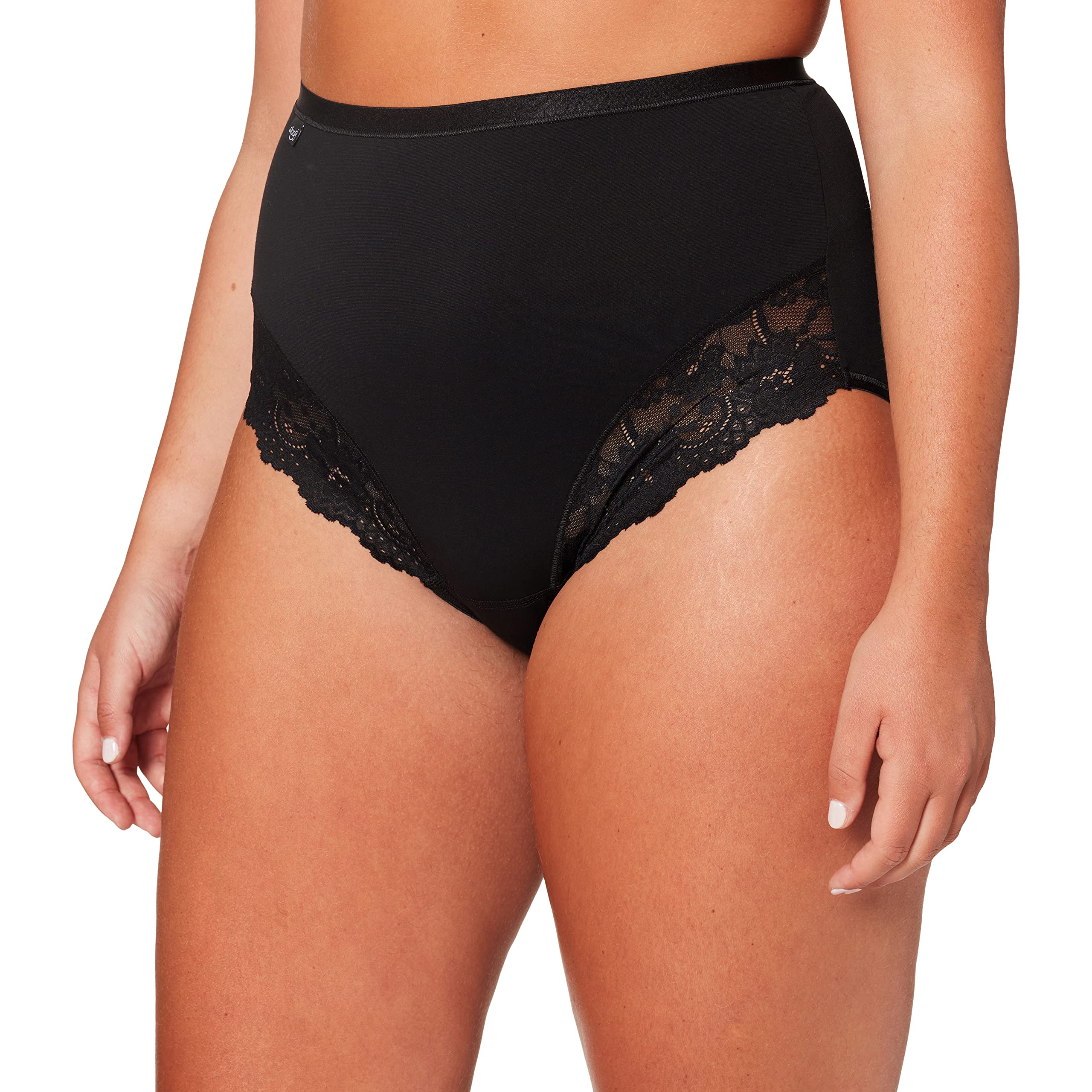 Sloggi Women Romance Maxi Plain Brief,Black,18