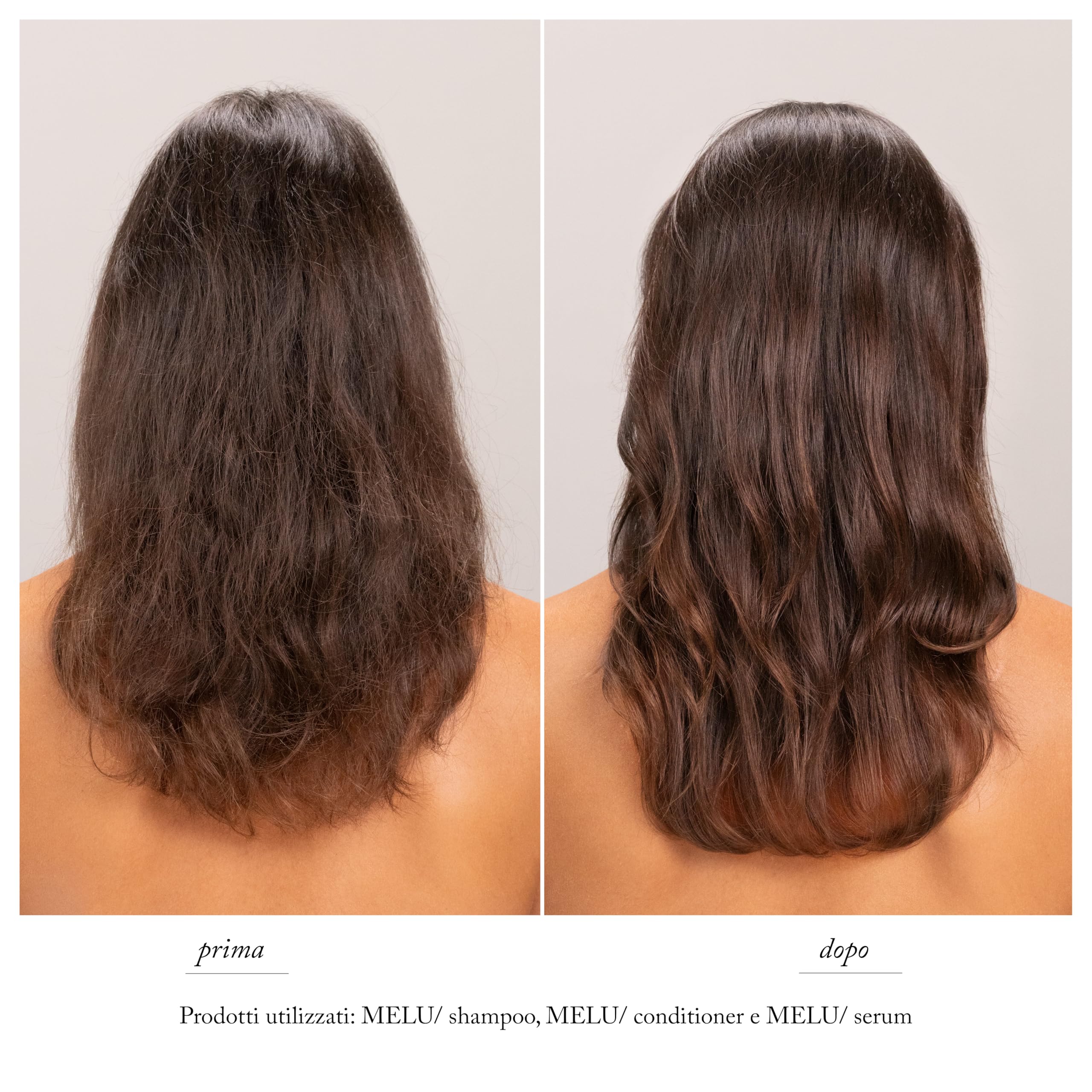 Davines MELU Serum - Siero anti-rottura per capelli lunghi, danneggiati e con doppie punte visibili - 150 ml | Danneggiati, Con doppie punte visibili