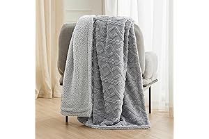 Bedsure Sherpa Fleece Throw Blanket: Comforting Warmth for Cozy Nights