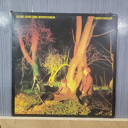 LP CROCODILES (NACIONAL) por Echo & the Bunnymen, capa do álbum