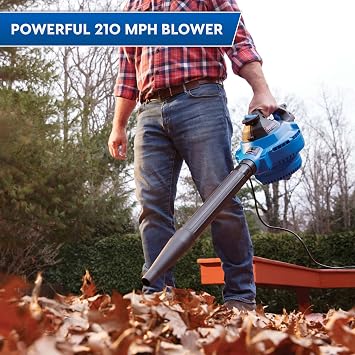Vacmaster Blue Line 12-Gallon* 5 Peak HP Wet/Dry Vacuum with Detachable Blower VBV1210