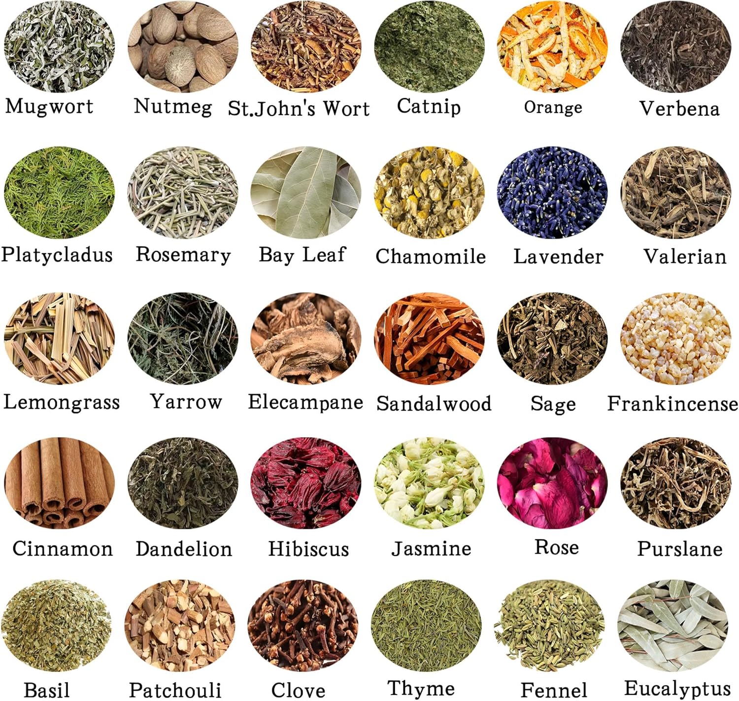 Witchcraft Herbal Kit, 30 Dried Herbs and Dried Flowers for Witch Altar Supplies, Wiccan Rituals, Pagan Magic, Apothecary Herbs, Spiritual Healing, Witchcraft Supplies