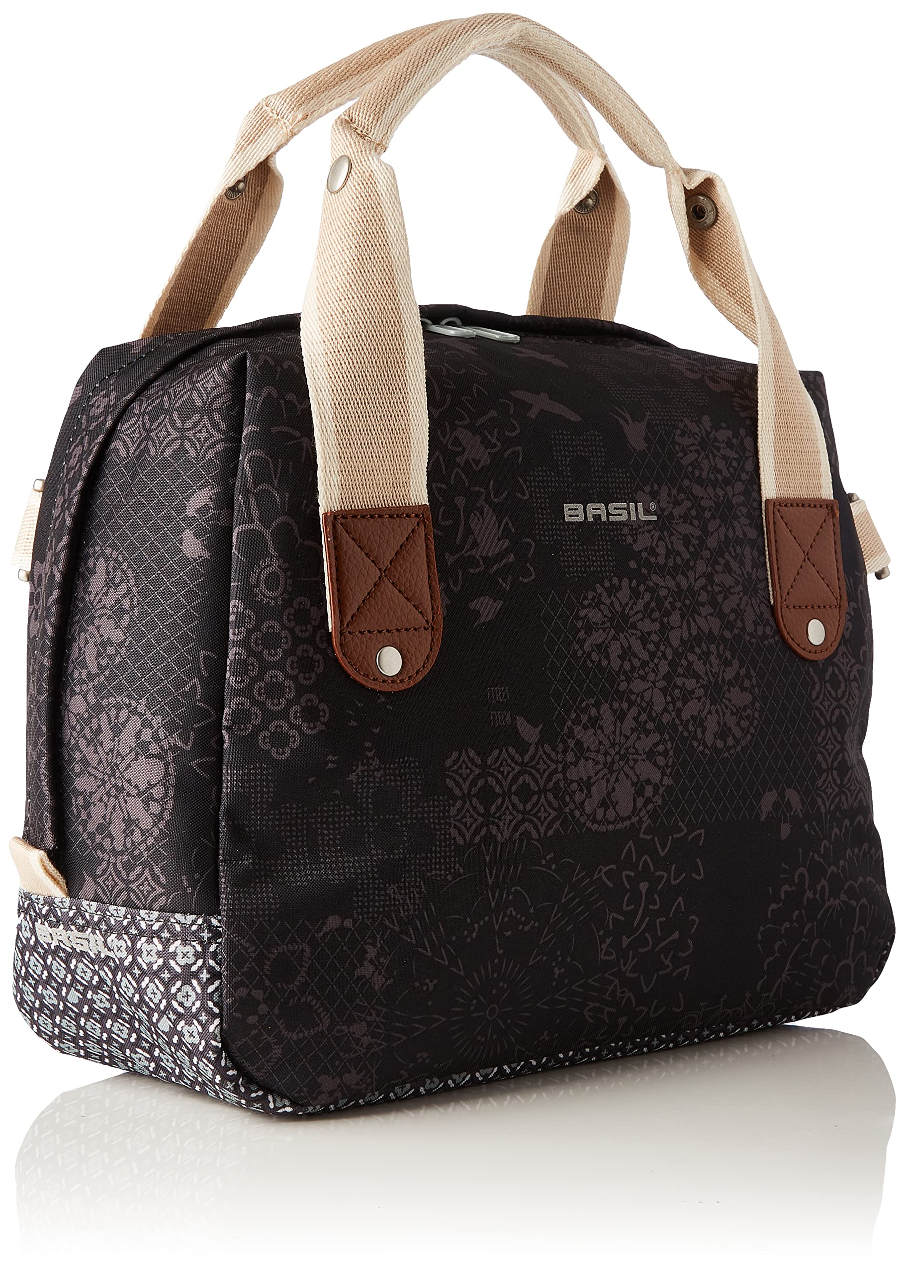 704341 - torba na kierownicę rowerową z zamkiem błyskawicznym Boheme City Bag