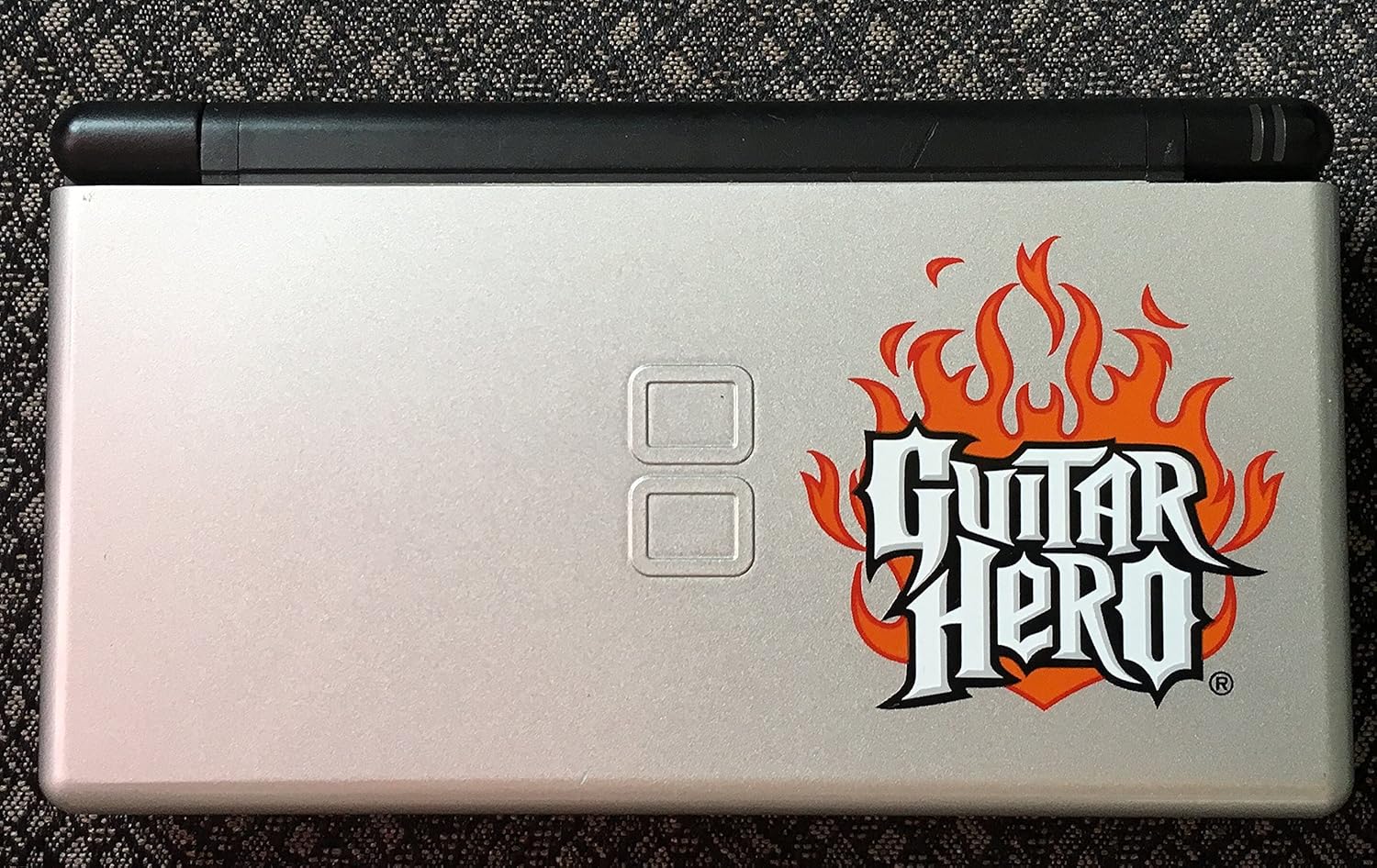 DS Lite - Guitar Hero Metallic Silver SE System (Renewed)