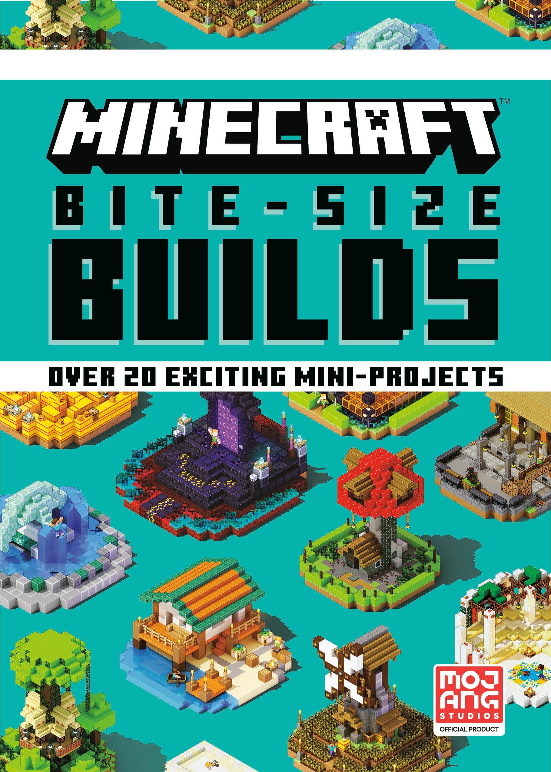 Minecraft Bite-Size Builds: Over 20 Exciting Mini-projects Hardcover – 4 May 2021