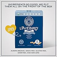 Vista 6 de Lovebird Paquete de 3 cereales sin azúcar sin gluten, cereales orgánicos sin cereales, sin lácteos, sin azúcar, sin refinado, bocadillos saludables