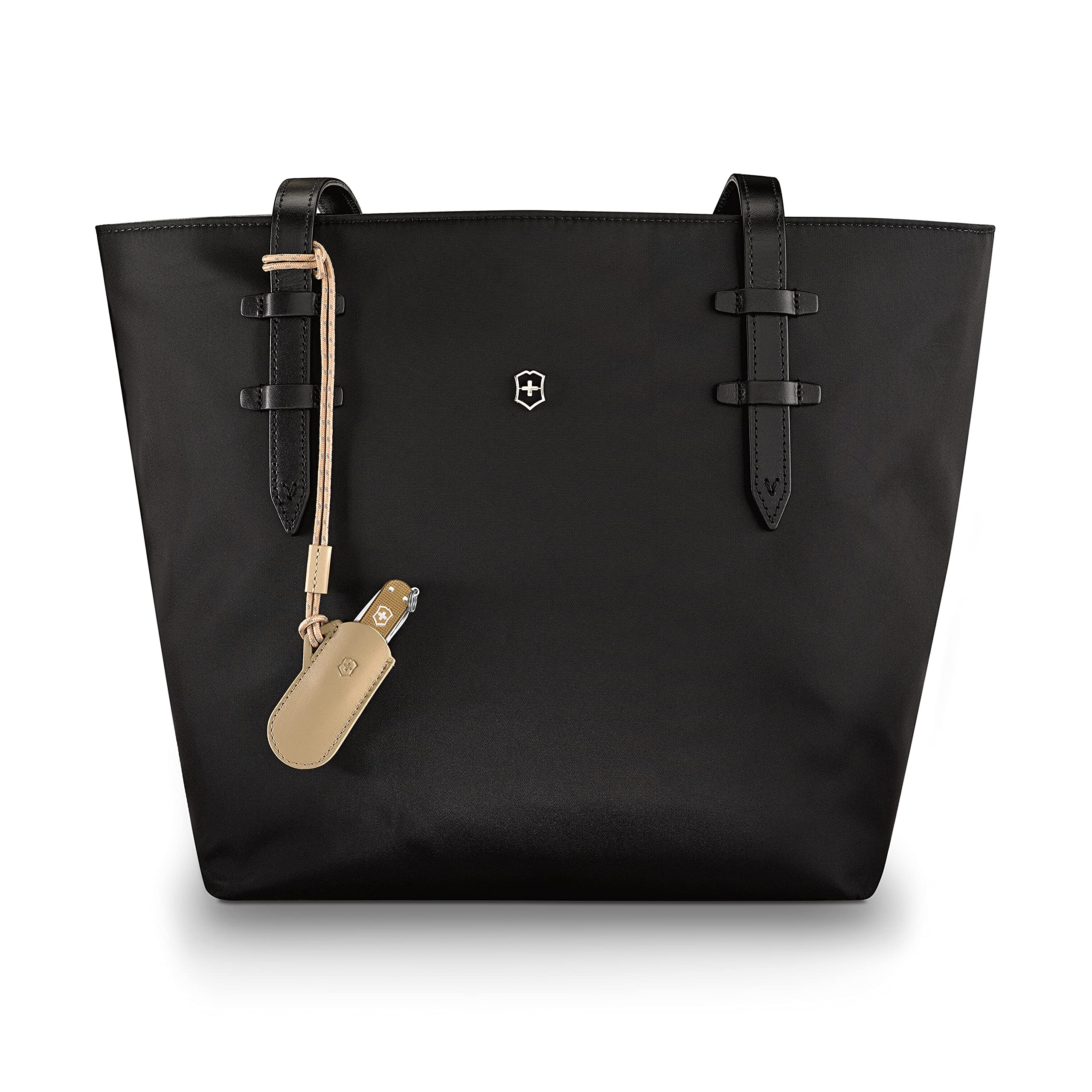 Victorinox Fodero in Pelle per Coltellino Svizzero Piccolo, Fodero incl. Cinghia di Trasporto, Beige