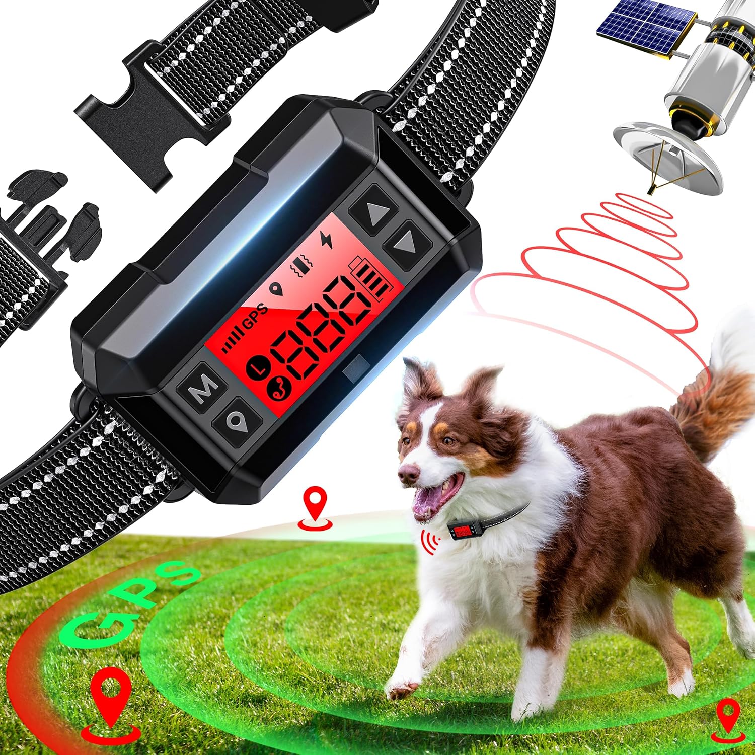 Electric Fence for Dogs - Wireless, Waterproof, Adjustable