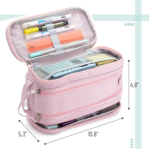 Miniatura 4 de Mr. Pen - Estuche para lápices de gran capacidad, estuche para lápices de gran capacidad, bolsa para lápices grande, bolsa para bolígrafos, bolsa