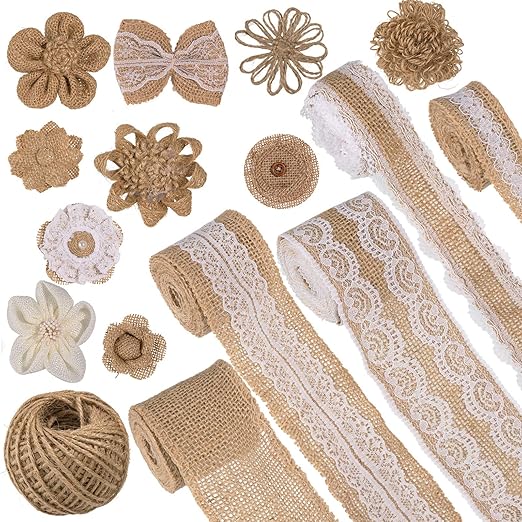 burlap home decor