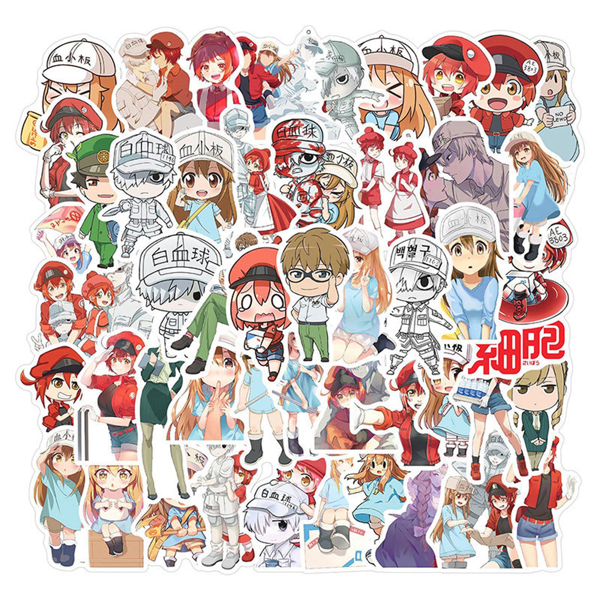 ステッカー 50枚 シール セット アニメ Amazon.co.jp: For 銀魂 ステッカー 50枚セット かわいいアニメ