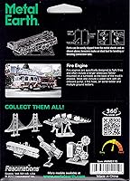 Vista 7 de Metal Earth Kit de modelo de metal 3D de camión de bomberos Fascinaciones