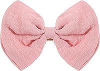 Vista 3 de Faldas de algodón para bebé recién nacida con pantalones cortos integrados para niños pequeños, cubrepañales con volantes y diadema con lazos