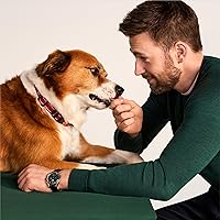 Vista 5 de Jinx Golosinas de entrenamiento de carne de res y plátano para perros y cachorros, bajas en calorías, todo natural, carne de res real ahumada lenta