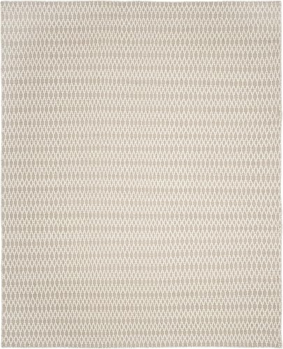 SAFAVIEH Oasis Collection - Alfombra de área de 9 x 12 pies, beige y marfil, hecha a mano, lana de tejido plano, ideal para zonas de alto tráfico en