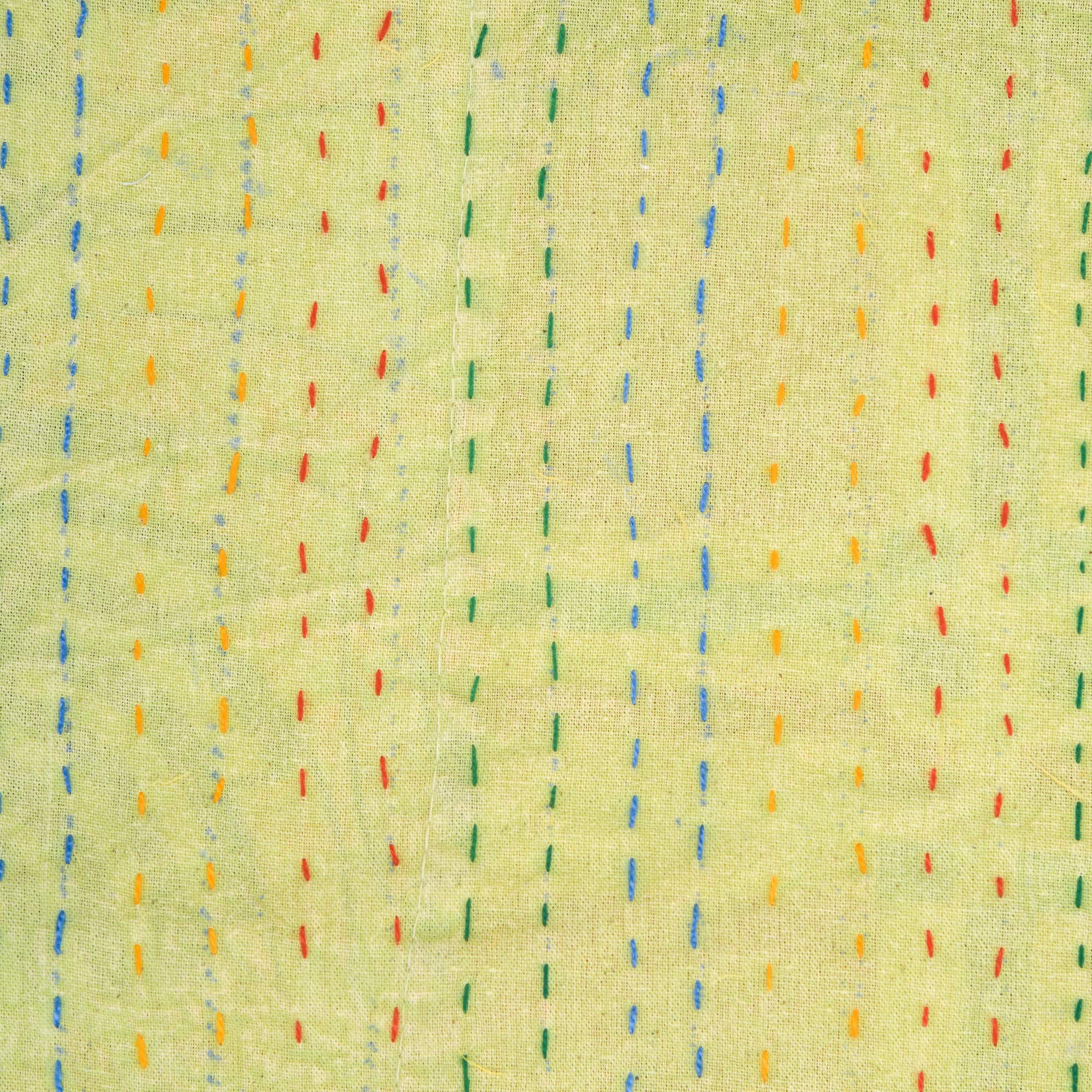 Amazon.co.jp: Marubhumi インド伝統的純綿パッチワーク カンタキルト